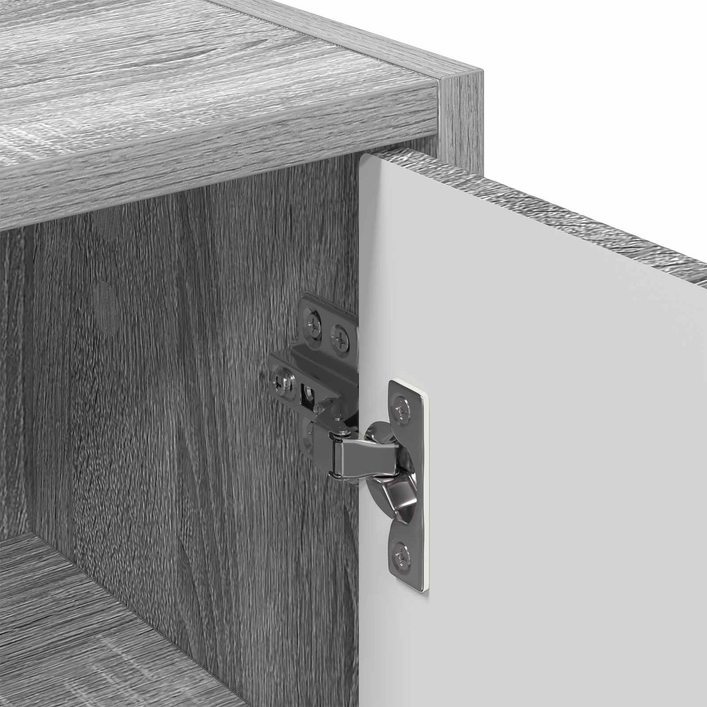Bathroom Cabinet Grey Sonoma 39 x 23.5 x 65 cm