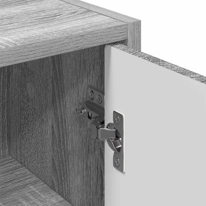 Bathroom Cabinet Wall-mounted Grey Sonoma 39 x 23.5 x 65 cm