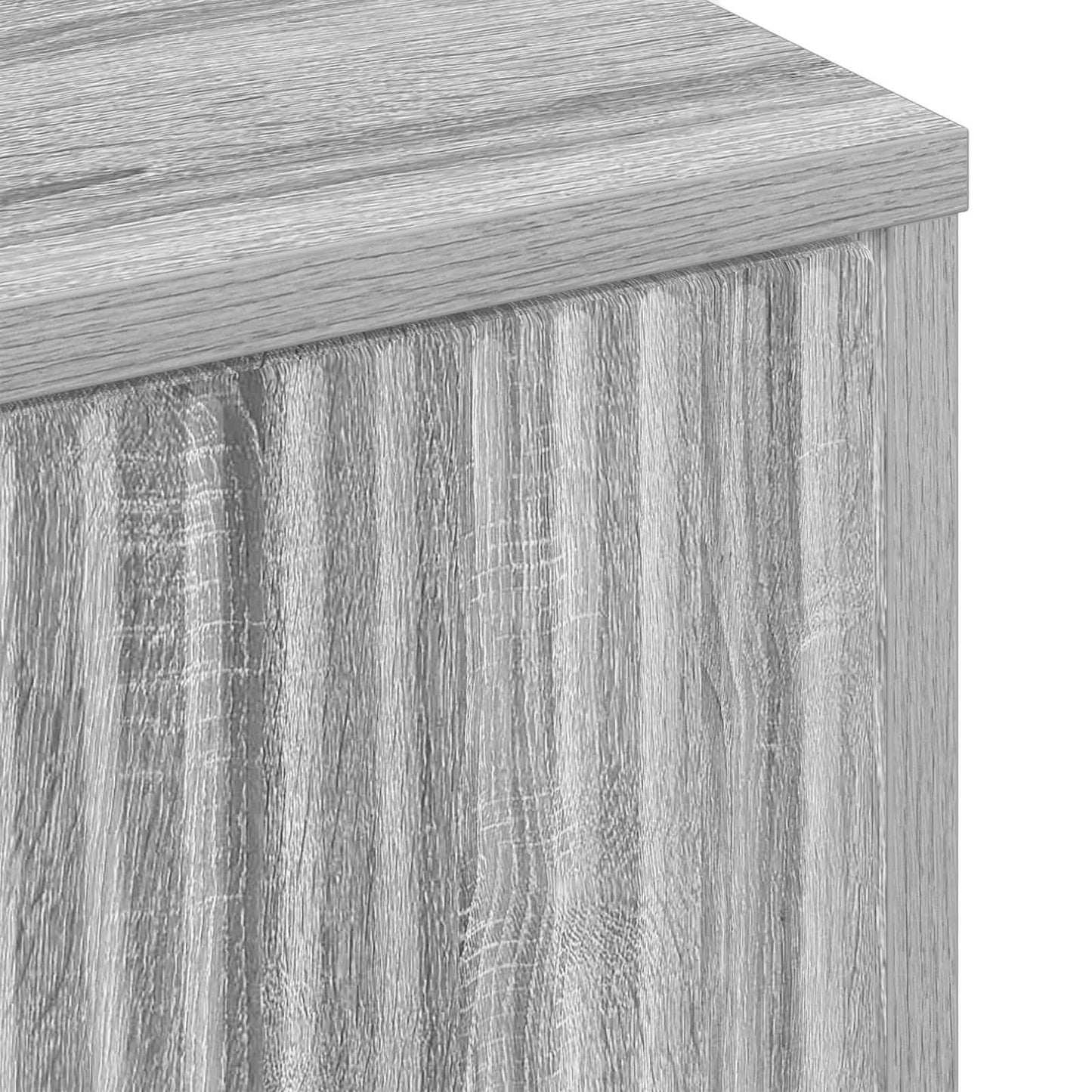 Bathroom Cabinet Wall-mounted Grey Sonoma 39 x 23.5 x 65 cm