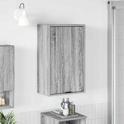 Bathroom Cabinet Wall-mounted Grey Sonoma 39 x 23.5 x 65 cm