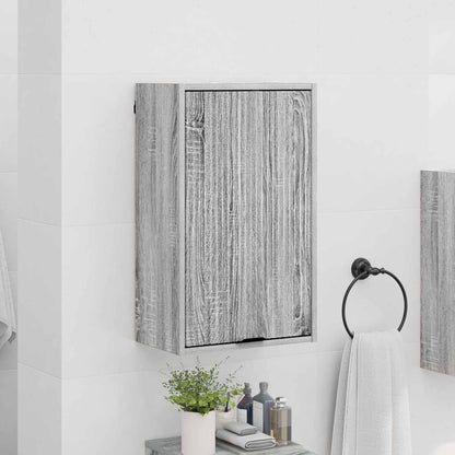 Bathroom Cabinet Wall-mounted Grey Sonoma 39 x 23.5 x 65 cm
