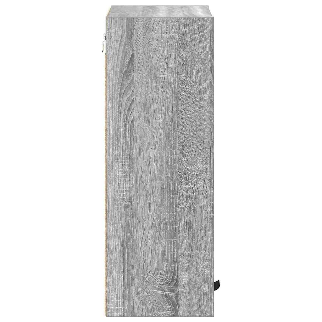 Bathroom Cabinet Wall-mounted Grey Sonoma 39 x 23.5 x 65 cm