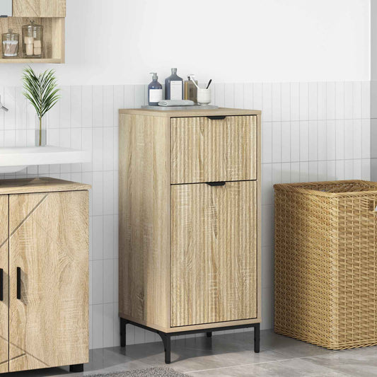 Bathroom Cabinet Sonoma Oak 39.5 x 36 x 88 cm