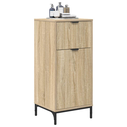 Bathroom Cabinet with Drawer Sonoma Oak 39.5 x 36 x 88 cm