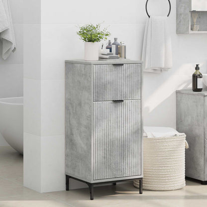 Bathroom Cabinet Concrete Grey 39.5 x 36 x 88 cm