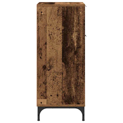 Bathroom Cabinet with Drawer Old Wood 39.5 x 36 x 88 cm