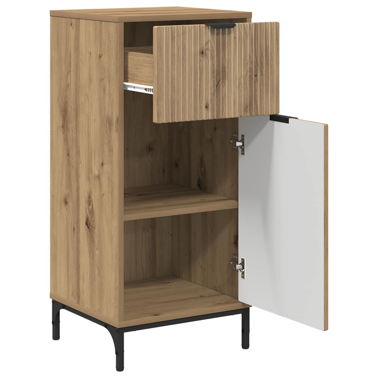 Bathroom Cabinet with Drawer Artisan Oak 39.5 x 36 x 88 cm