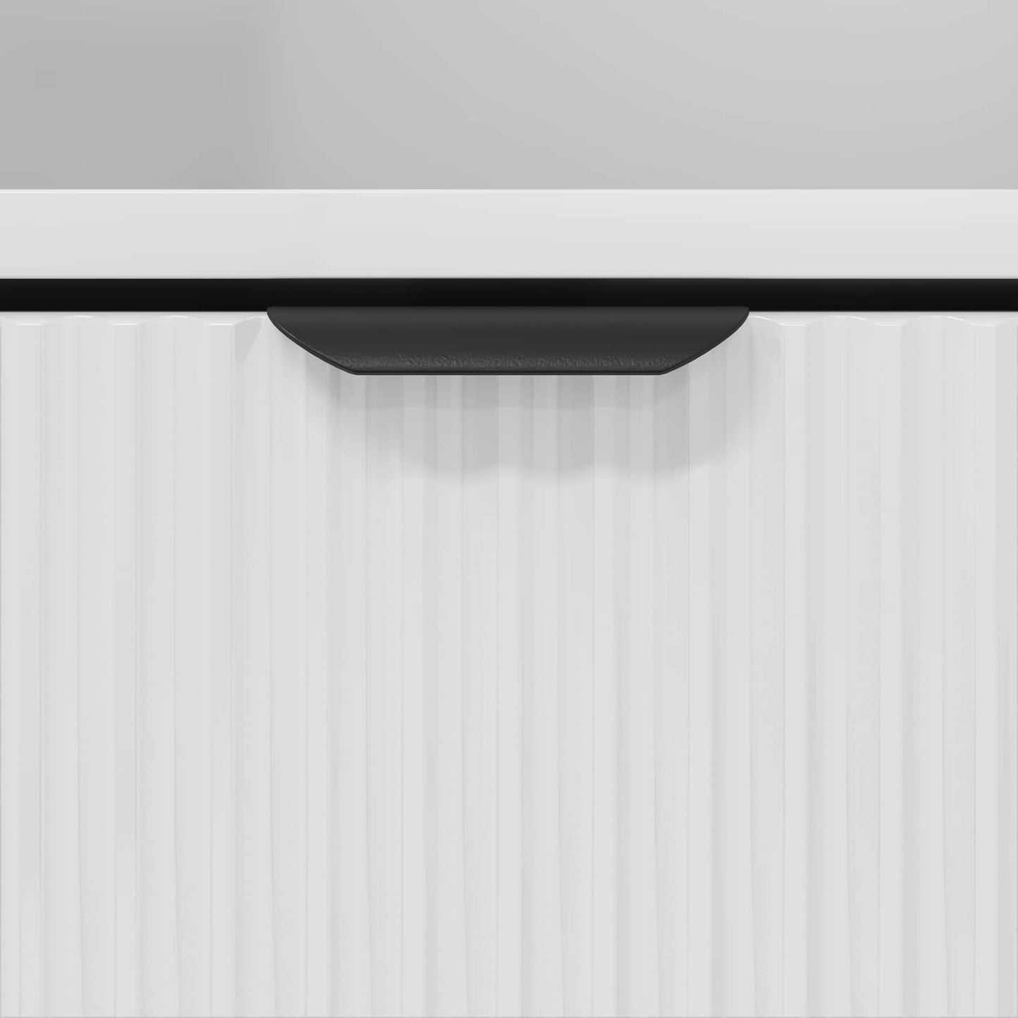 Bathroom Cabinet with Door High Gloss White 31.5 x 33 x 190 cm