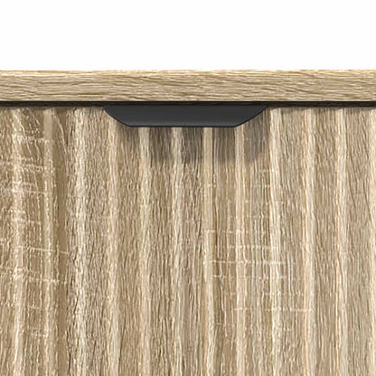Bathroom Sink Cabinet with Door Sonoma Oak 60.5 x 33.5 x 61 cm