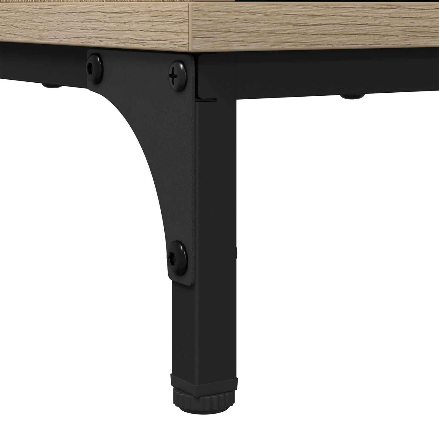 Bathroom Sink Cabinet with Door Sonoma Oak 60.5 x 33.5 x 61 cm