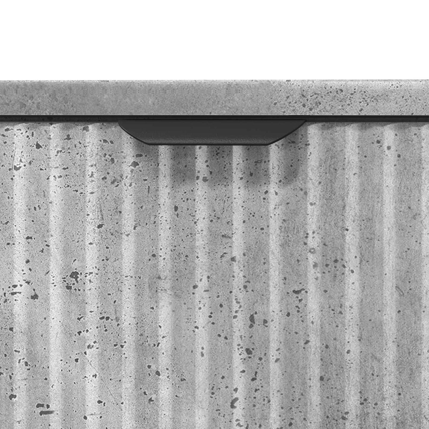 Bathroom Sink Cabinet Concrete Grey 60.5 x 33.5 x 61 cm