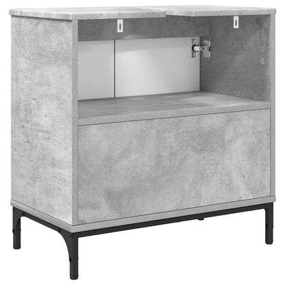 Bathroom Sink Cabinet Concrete Grey 60.5 x 33.5 x 61 cm
