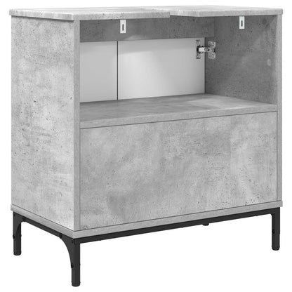 Bathroom Sink Cabinet Concrete Grey 60.5 x 33.5 x 61 cm