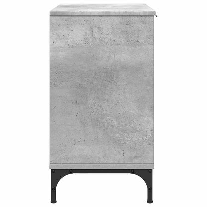 Bathroom Sink Cabinet Concrete Grey 60.5 x 33.5 x 61 cm