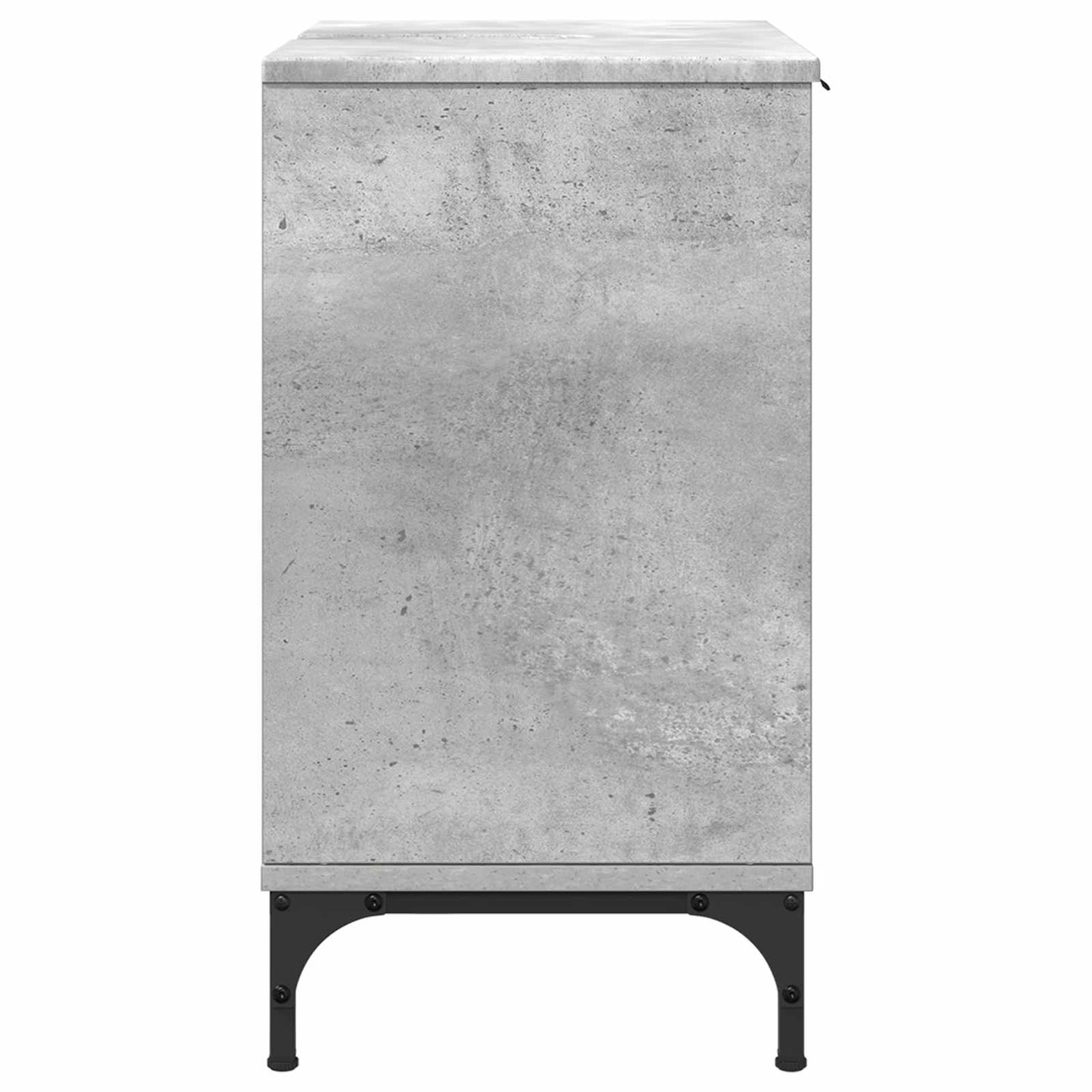 Bathroom Sink Cabinet Concrete Grey 60.5 x 33.5 x 61 cm