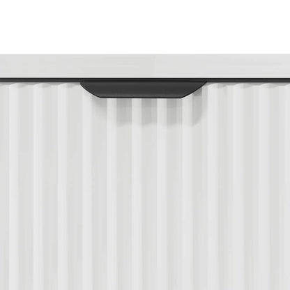 Bathroom Sink Cabinet High gloss white 60.5 x 33.5 x 61 cm