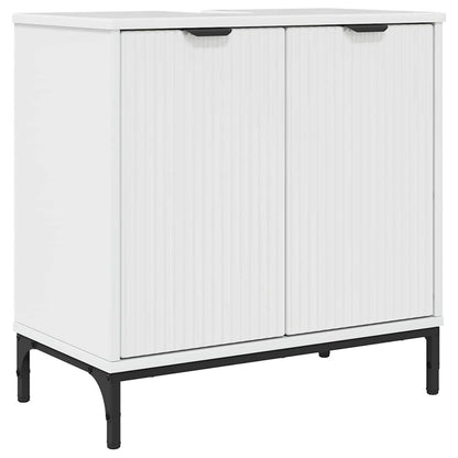 Bathroom Sink Cabinet High gloss white 60.5 x 33.5 x 61 cm