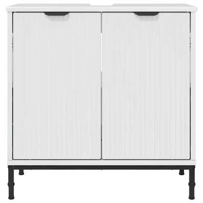 Bathroom Sink Cabinet High gloss white 60.5 x 33.5 x 61 cm