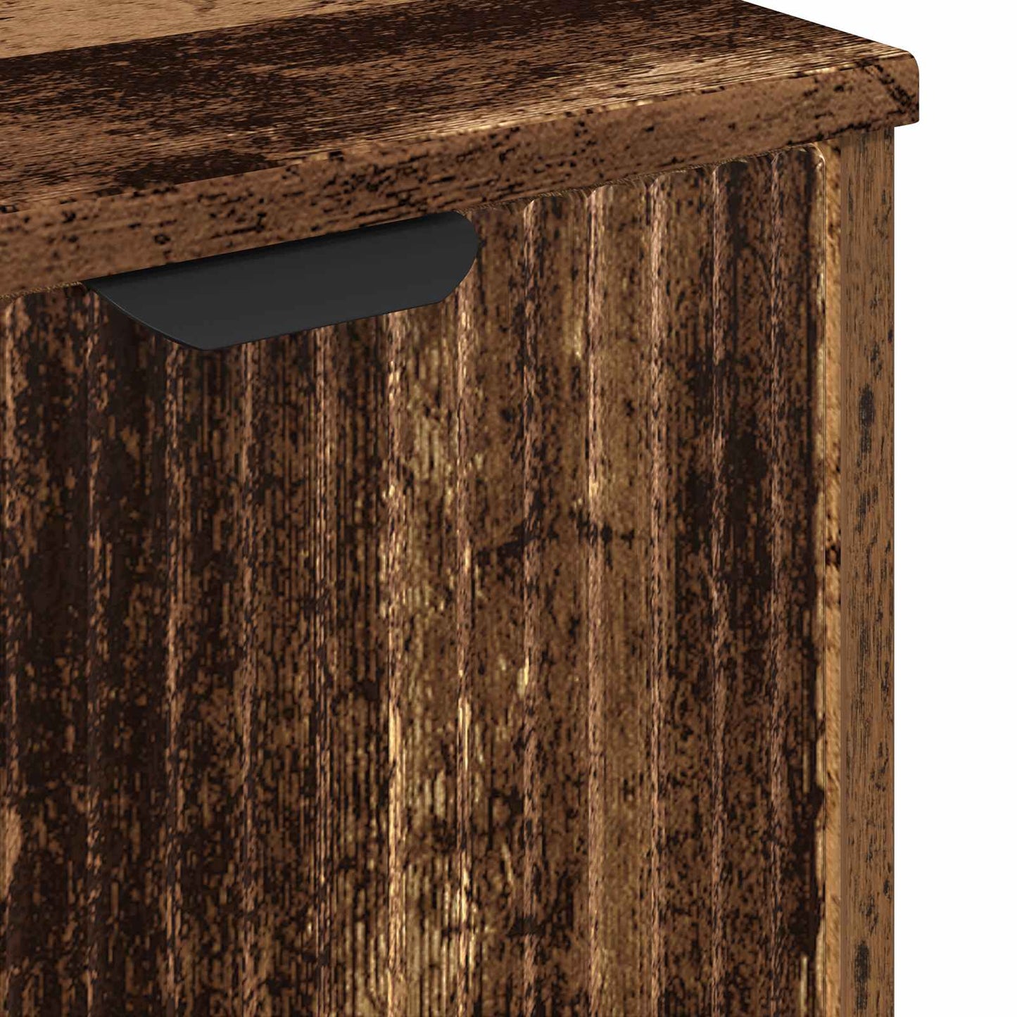 Bathroom Sink Cabinet with Storage Old Wood 60.5 x 33.5 x 61 cm