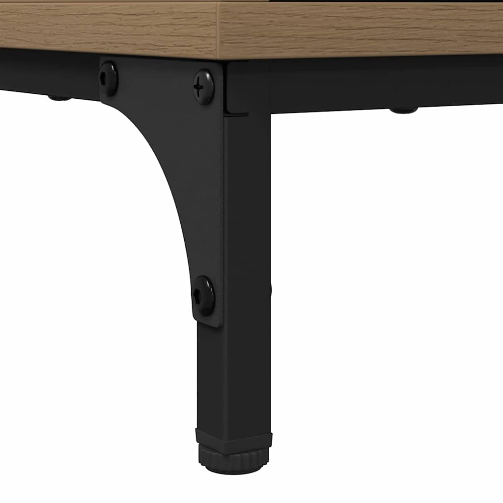 Bathroom Sink Cabinet with Door Artisan Oak 60.5 x 33.5 x 61 cm