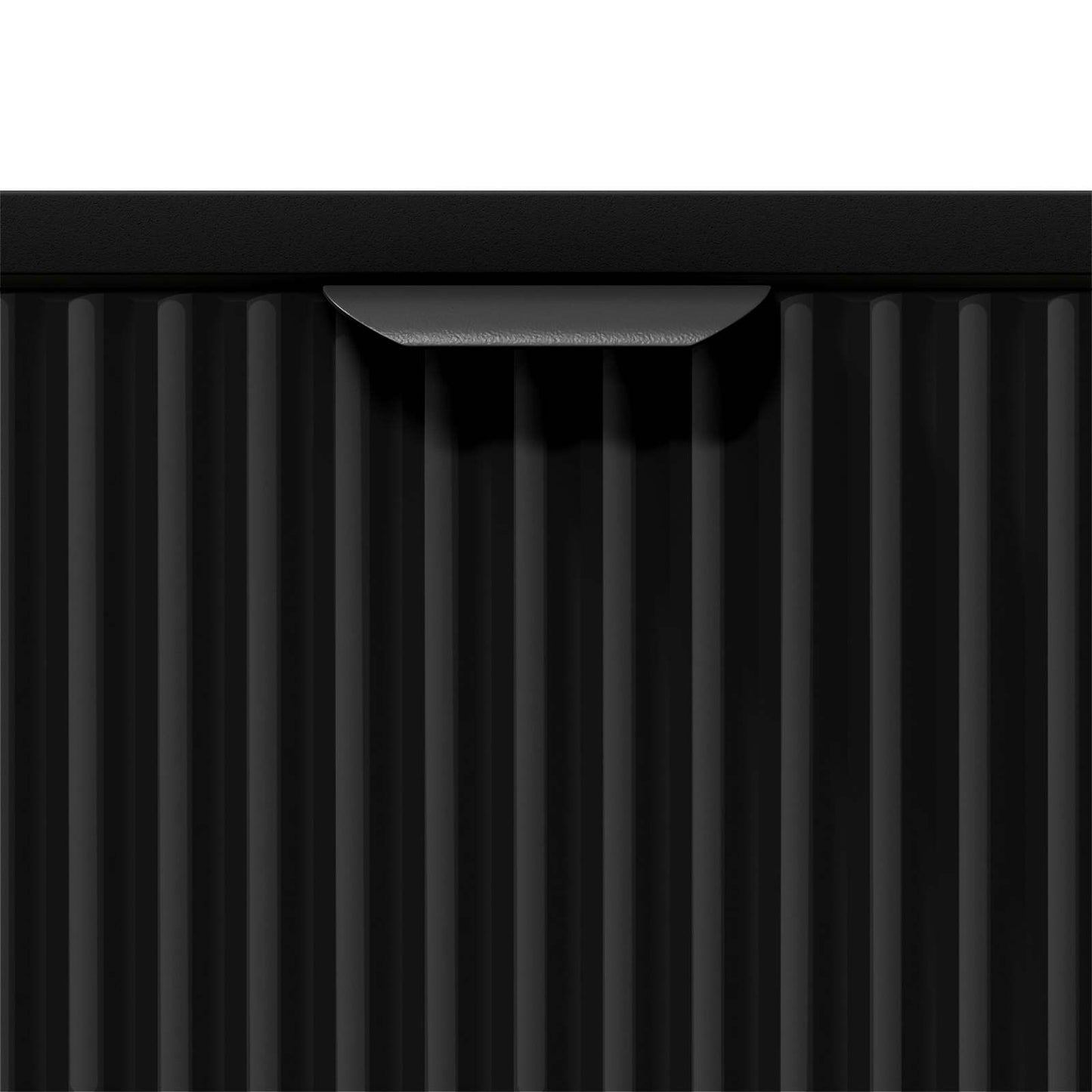 Sideboard Black 69.5 x 33 x 82 cm Engineered Wood