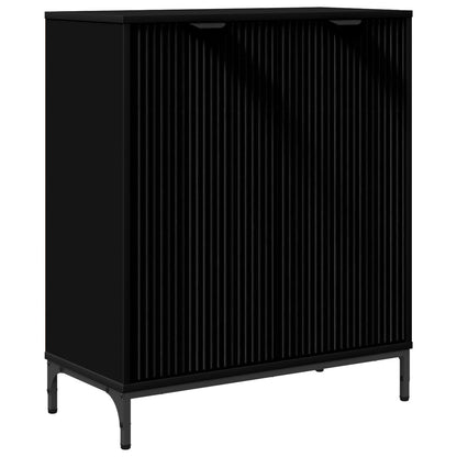 Sideboard Black 69.5 x 33 x 82 cm Engineered Wood