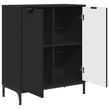 Sideboard Black 69.5 x 33 x 82 cm Engineered Wood