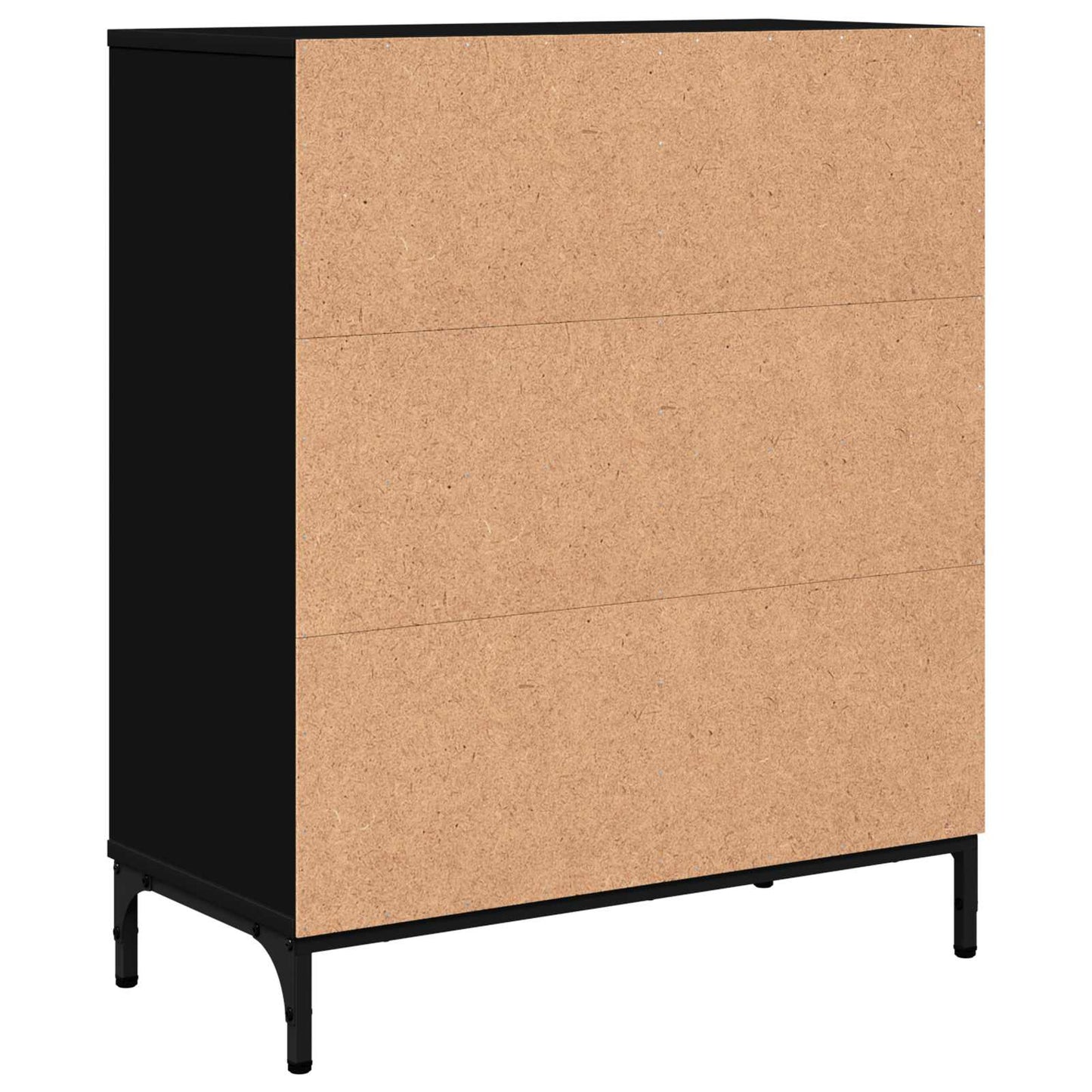 Sideboard Black 69.5 x 33 x 82 cm Engineered Wood