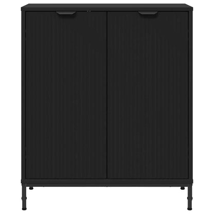 Sideboard Black 69.5 x 33 x 82 cm Engineered Wood