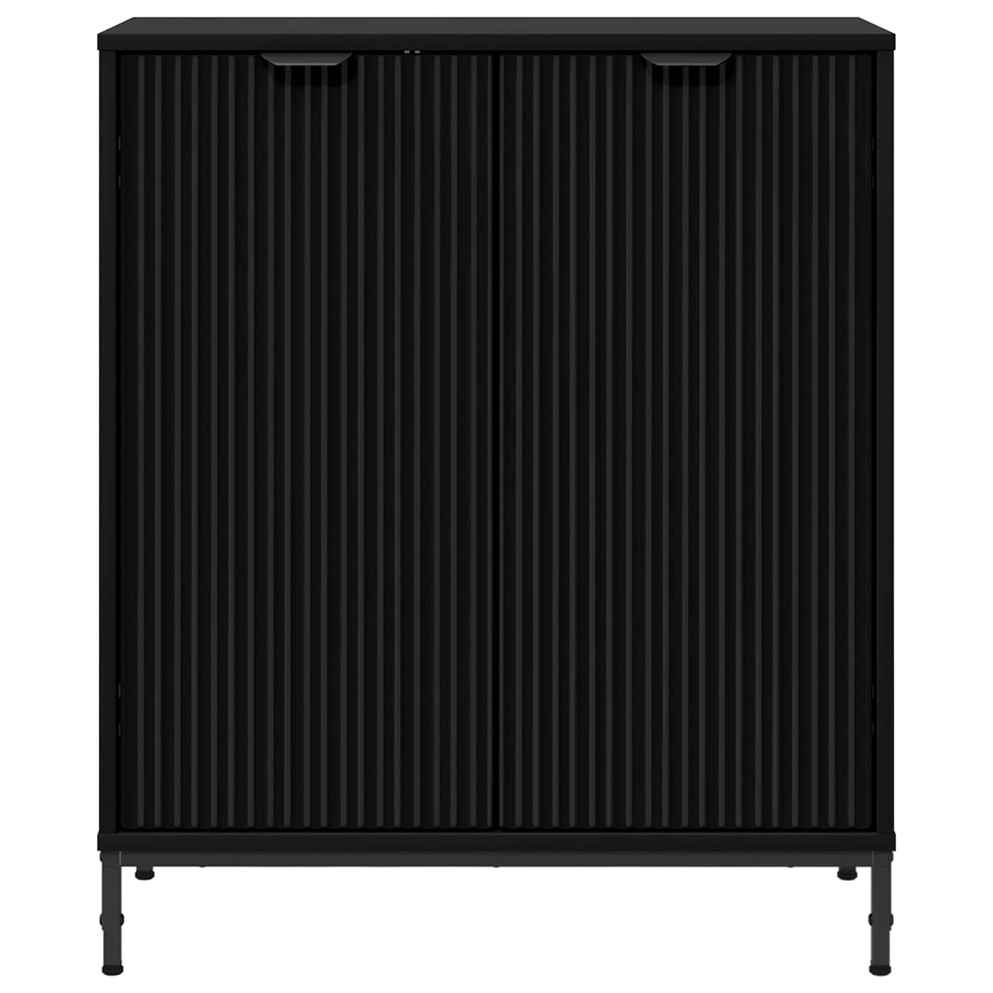 Sideboard Black 69.5 x 33 x 82 cm Engineered Wood