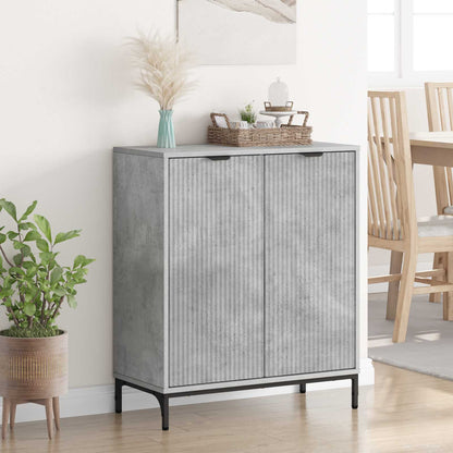 Sideboard Concrete Grey 69.5 x 33 x 82 cm Engineered Wood