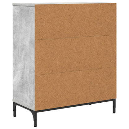 Sideboard Concrete Grey 69.5 x 33 x 82 cm Engineered Wood