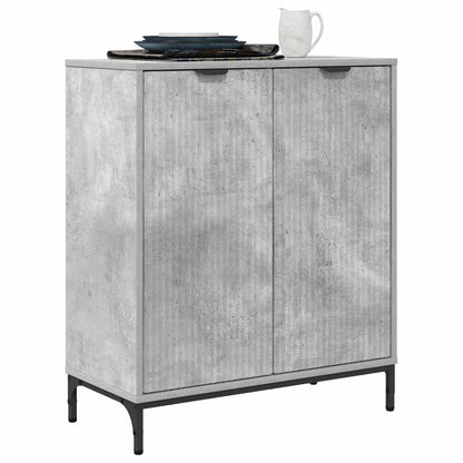 Sideboard Concrete Grey 69.5 x 33 x 82 cm Engineered Wood