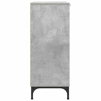 Sideboard Concrete Grey 69.5 x 33 x 82 cm Engineered Wood