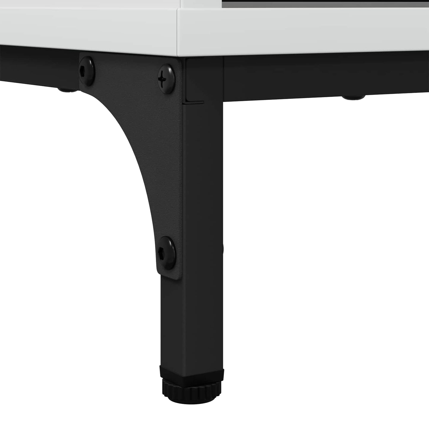 Sideboard High Gloss White 69.5 x 33 x 82 cm Engineered Wood