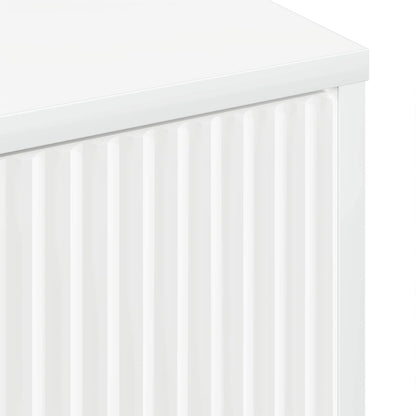 Sideboard High Gloss White 69.5 x 33 x 82 cm Engineered Wood