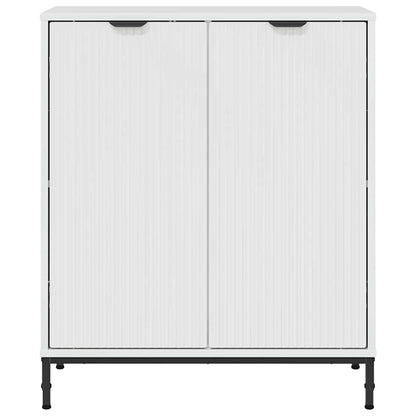 Sideboard High Gloss White 69.5 x 33 x 82 cm Engineered Wood