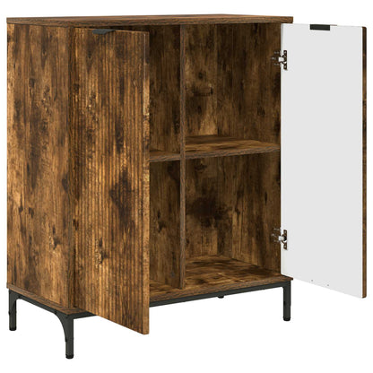 Sideboard Smoked Oak 69.5 x 33 x 82 cm Engineered Wood