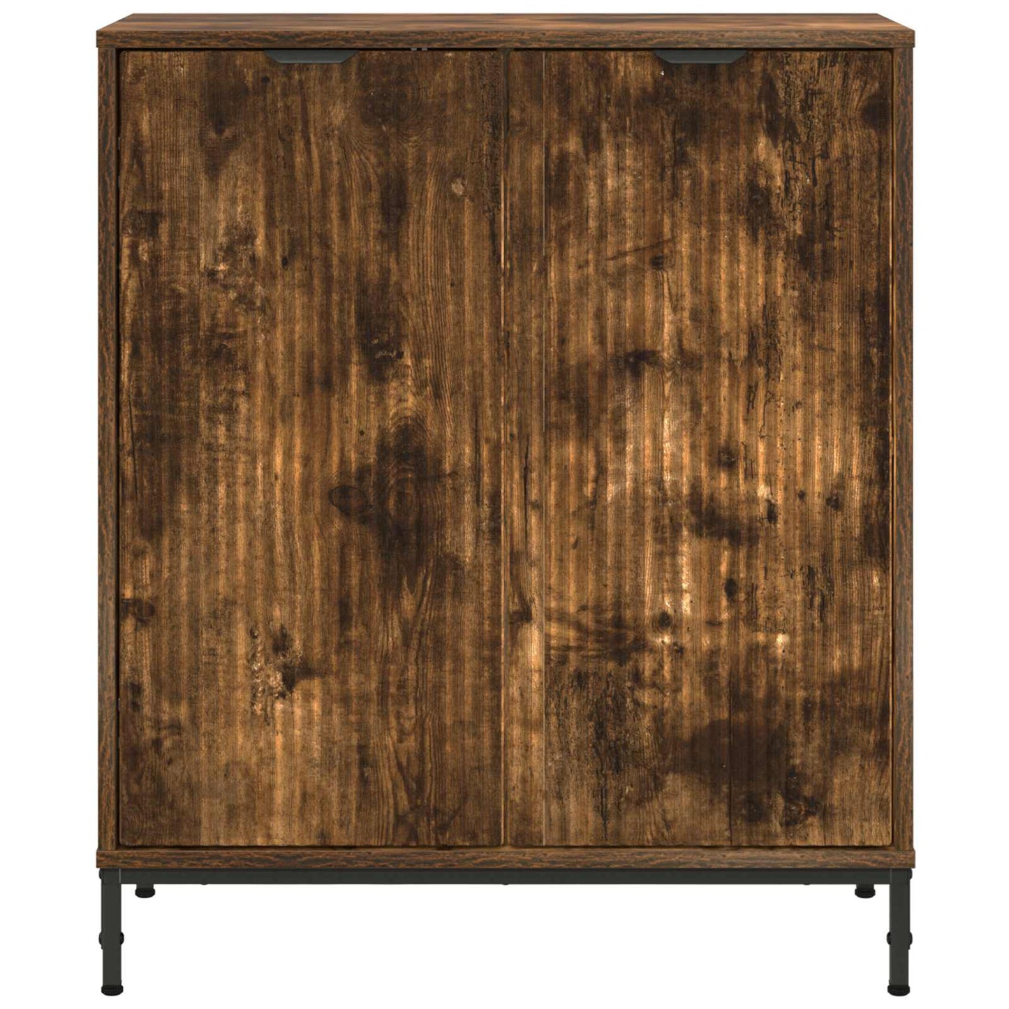 Sideboard Smoked Oak 69.5 x 33 x 82 cm Engineered Wood