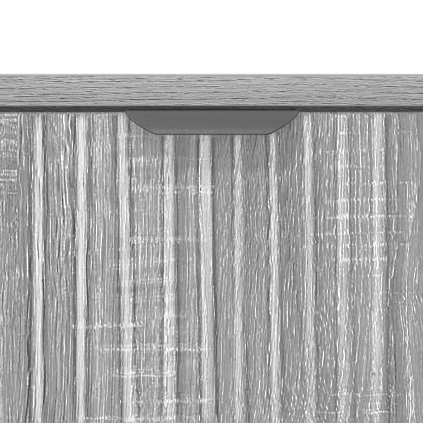 Sideboard Grey Sonoma 69.5 x 33 x 82 cm Engineered Wood