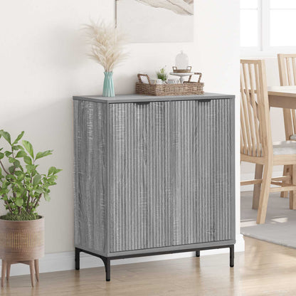 Sideboard Grey Sonoma 69.5 x 33 x 82 cm Engineered Wood