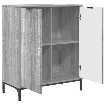 Sideboard Grey Sonoma 69.5 x 33 x 82 cm Engineered Wood