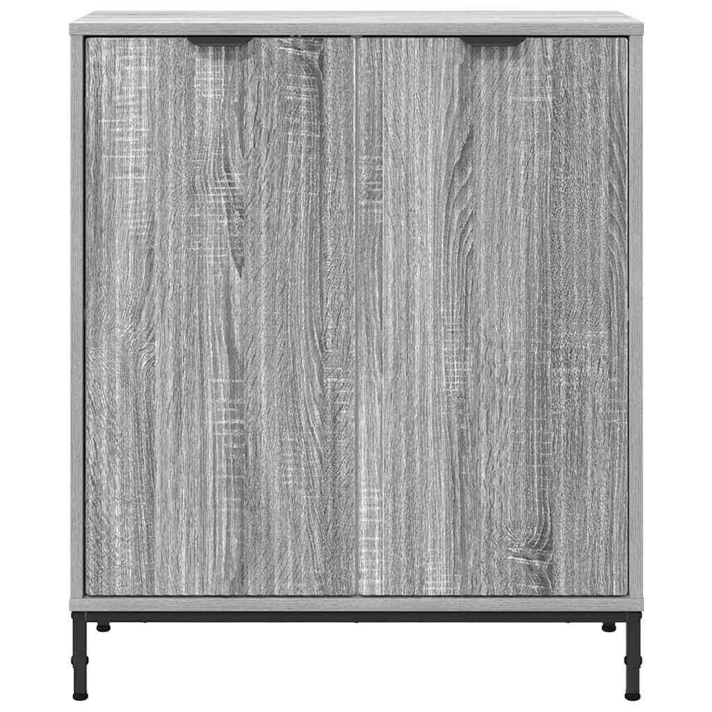 Sideboard Grey Sonoma 69.5 x 33 x 82 cm Engineered Wood