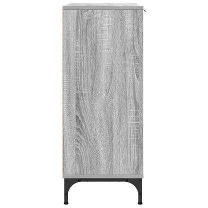 Sideboard Grey Sonoma 69.5 x 33 x 82 cm Engineered Wood