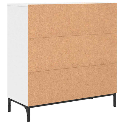 Sideboard with Drawer White 79.5 x 33 x 82 cm Engineered Wood