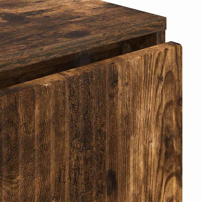 Sideboard Smoked Oak 79.5 x 33 x 82 cm Engineered Wood