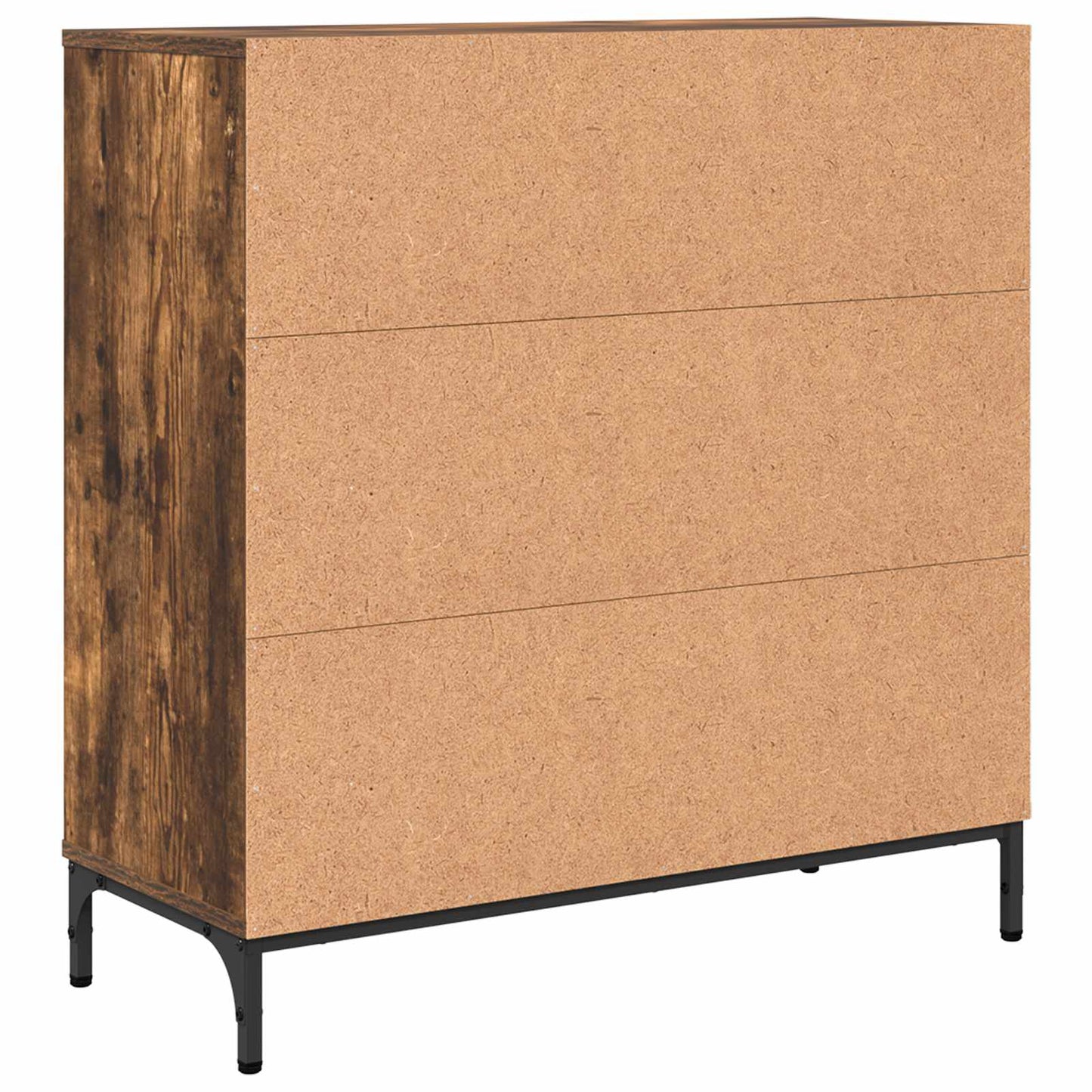 Sideboard Smoked Oak 79.5 x 33 x 82 cm Engineered Wood
