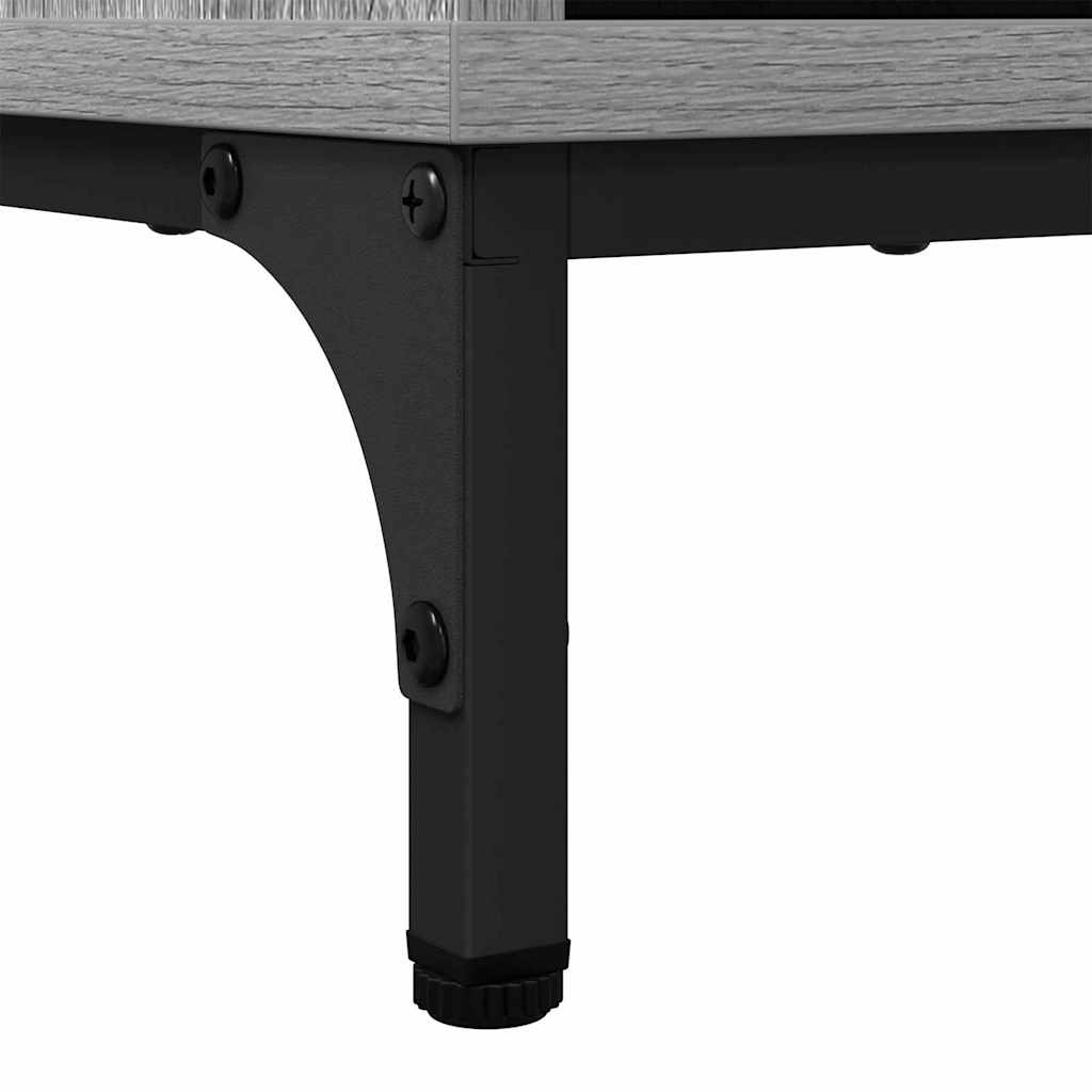 Sideboard Grey Sonoma 79.5 x 33 x 82 cm Engineered Wood
