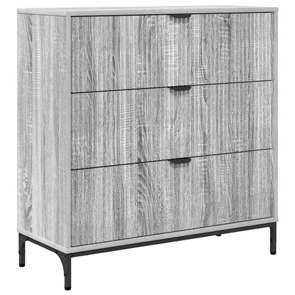 Sideboard Grey Sonoma 79.5 x 33 x 82 cm Engineered Wood