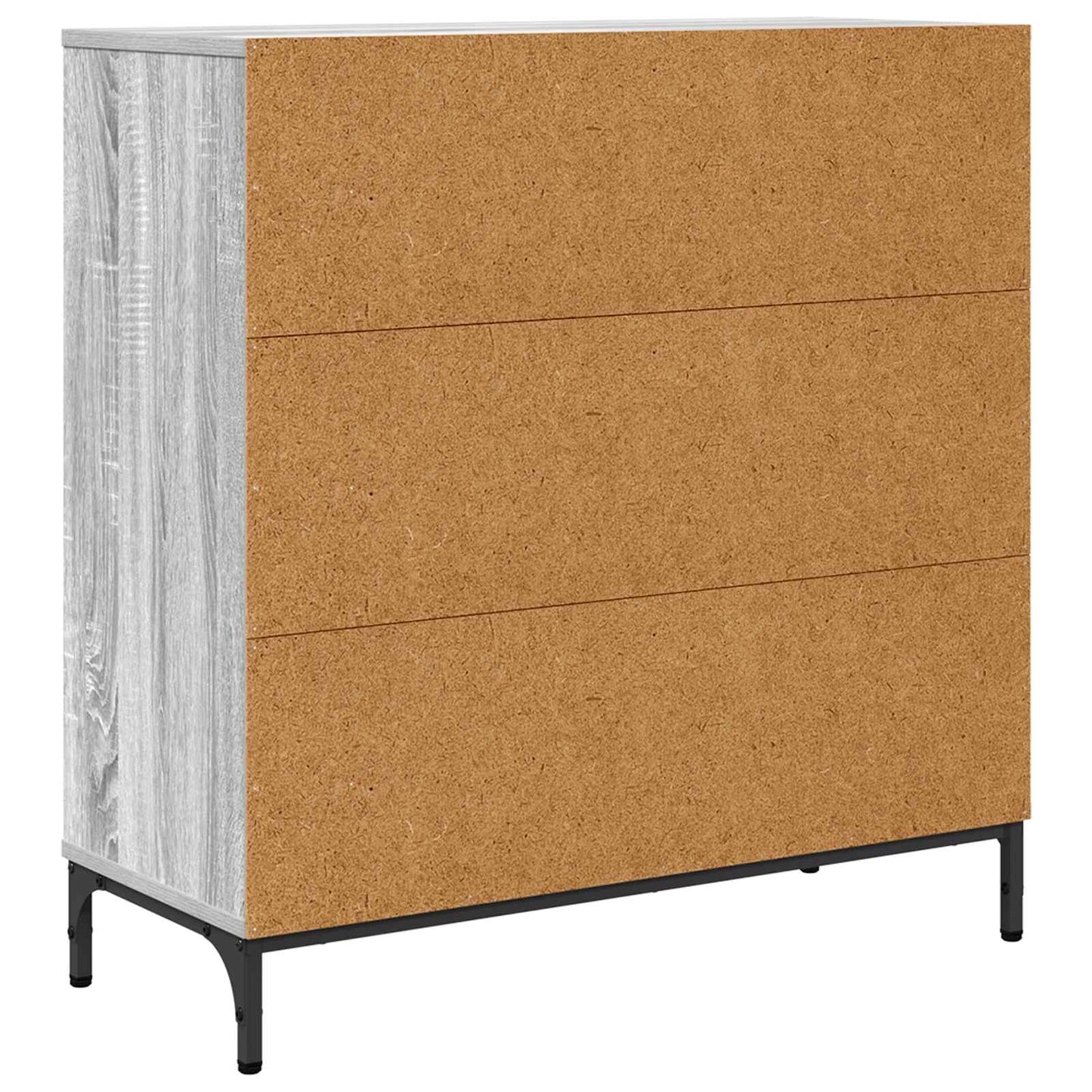 Sideboard Grey Sonoma 79.5 x 33 x 82 cm Engineered Wood